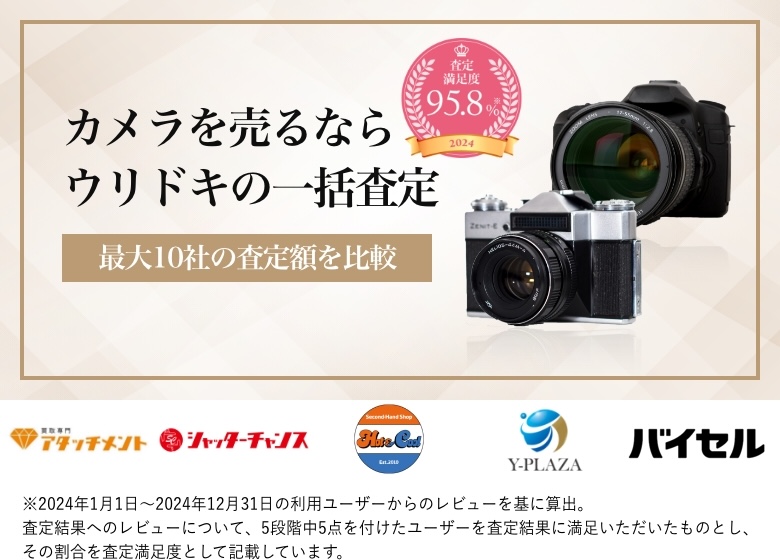 オリンパスを売るならウリドキの一括査定