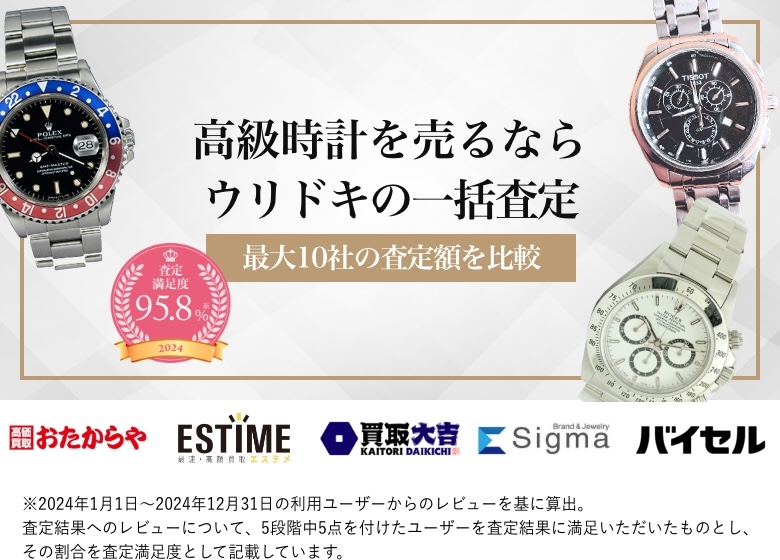 ベル&ロスを売るならウリドキの一括査定