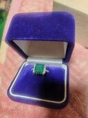 エメラルドダイヤリング（金・貴金属）の商品画像 - 査定完了日：2025/12/06 - 最高査定価格：500,000円