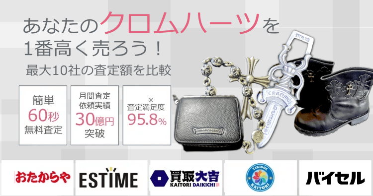 古着・ファッションを売るならウリドキ。簡単60秒申込で最大10社の複数のプロから一括査定が届くから1番高い査定金額であなたの持っている古着・ファッションが売れる。
