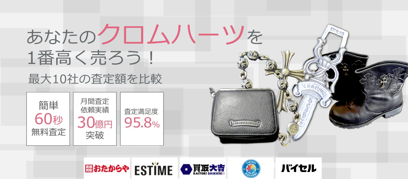 古着・ファッションを売るならウリドキ。簡単60秒申込で最大10社の複数のプロから一括査定が届くから1番高い査定金額であなたの持っている古着・ファッションが売れる。