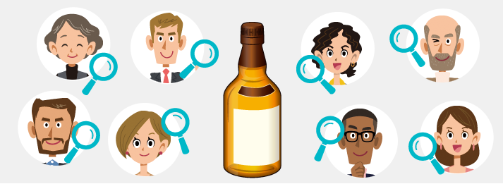 厳選されたお酒買取のプロの査定士が商品の値段を査定します。