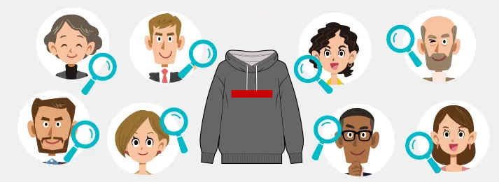 厳選された古着・ファッション買取のプロの査定士が商品の値段を査定します。