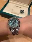 デイトジャスト41 ミントグリーン 126334（高級時計）の商品画像 - 査定完了日：2026/02/02 - 最高査定価格：2,550,000円