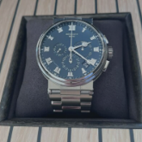 ブレゲマリーンクロノグラフTI(青文字盤)