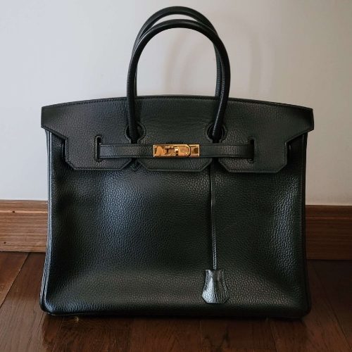 バーキン35 アルデンヌ ノアール