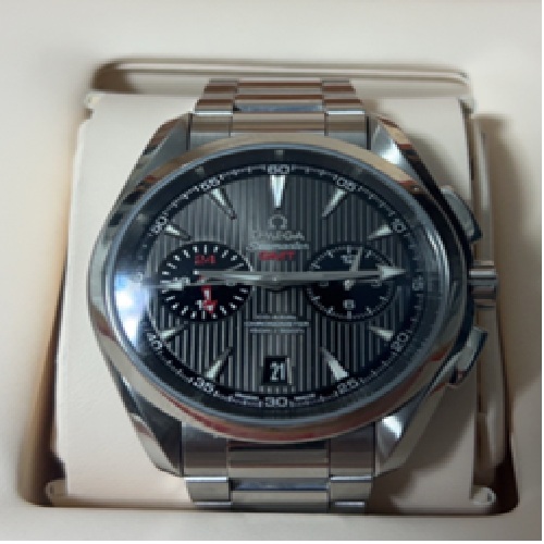 オメガ シーマスター アクアテラ　GMT15