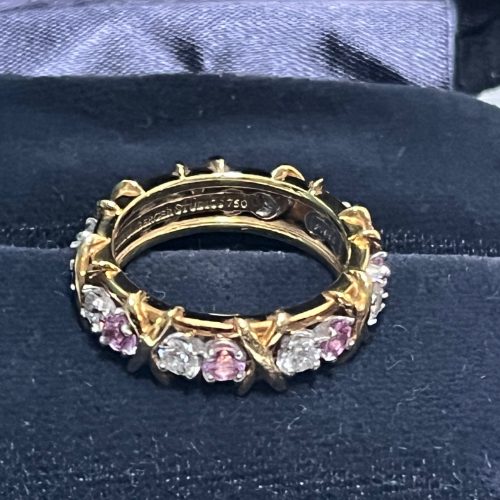 ティファニー ジャン・シュランバージェ クロスピンクサファイア