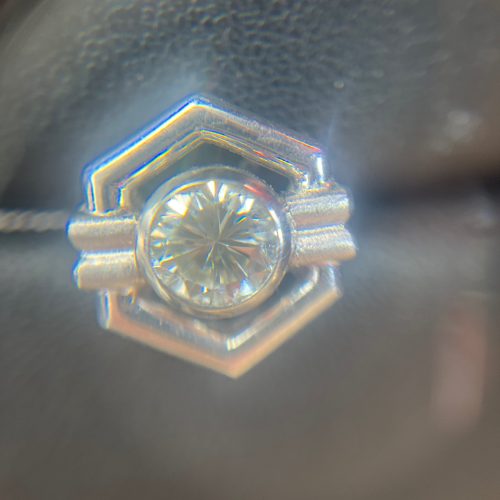 タイピン Pt900 ダイヤ1.554ct