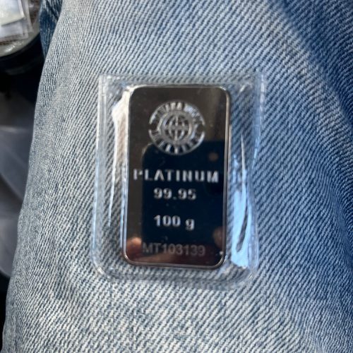 Pt1000 インゴット