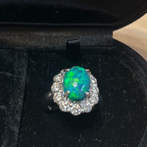 天然ブラックオパール