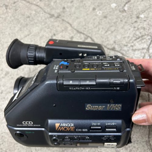ミノルタ VHS ビデオカメラ CX-65