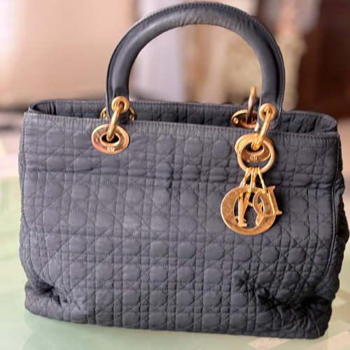 レディディオール ハンドバッグ カナージュ