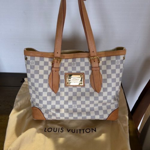 ダミエ アズール ハムステッドPM N51207B 美品