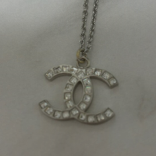 シャネル ラインストーン ネックレス ココマーク