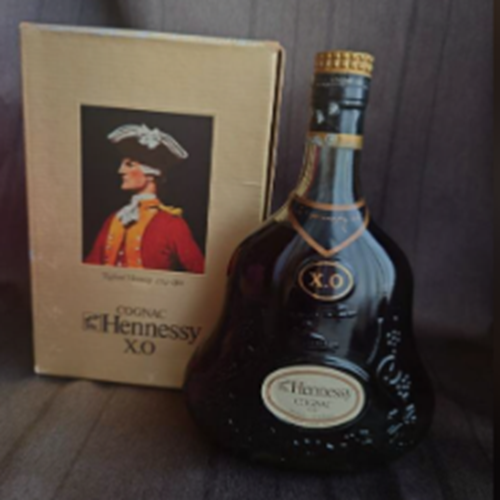 Hennessy COGNAC XO 金キャップ　グリーンボトル