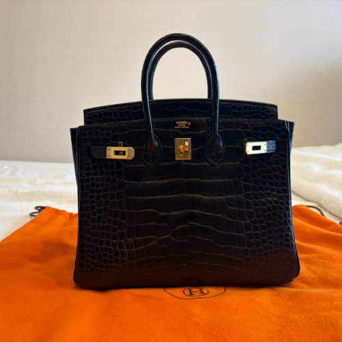 バーキン25 ニロティカスマット ノアール