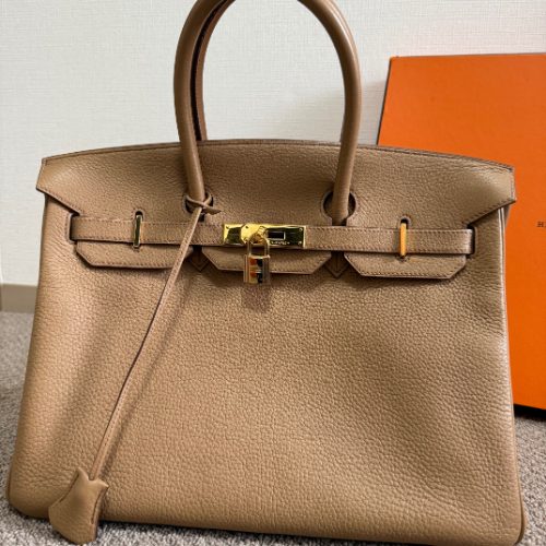 バーキン35 ベージュ 美品