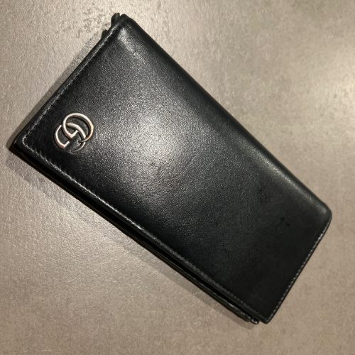 グッチ GGマーモント レザー ロングウォレット
