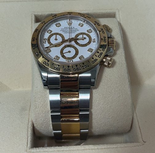 ロレックスデイトナコンビ 8pダイヤ