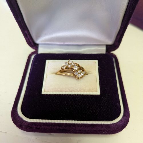 18金 ダイヤモンドリング