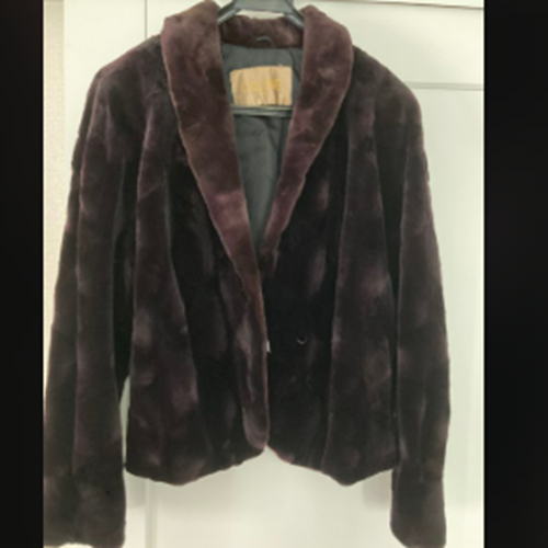 セリーヌ 毛皮コート