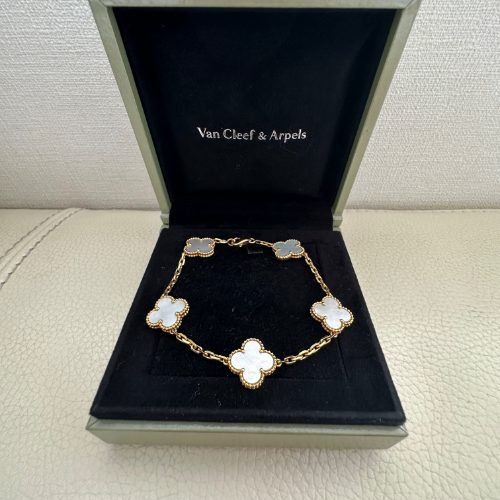 ヴァンクリーフ＆アーペル ヴィンテージアルハンブラ 5モチーフ ブレスレット