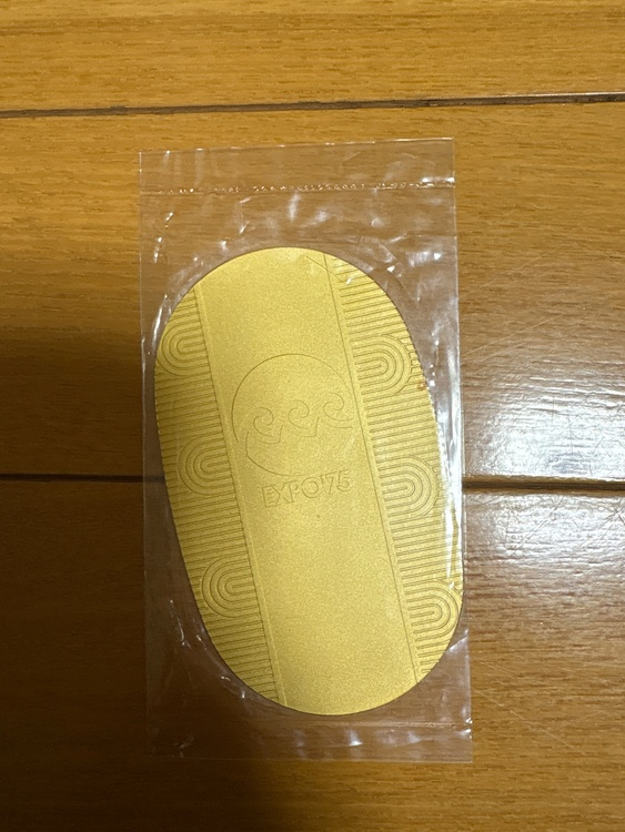 沖縄国際海洋博覧会公式小判型メダル