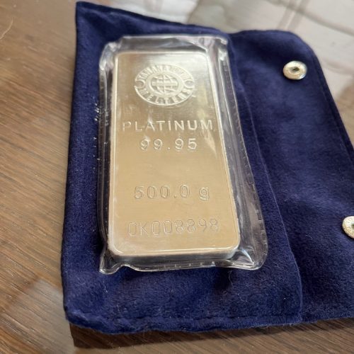 プラチナ インゴット 500g
