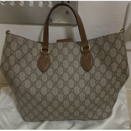 GGスプリームキャンバス ハンドバッグ