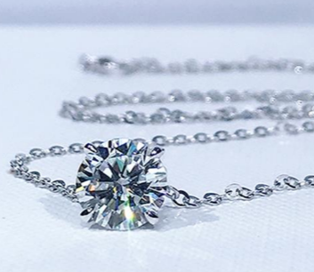 cz 1カラットネックレス