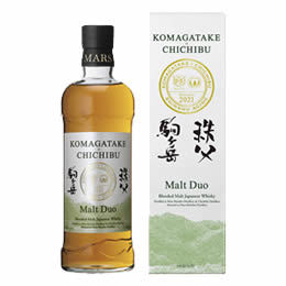 白州 ピーテッドモルト2021 マルスウイスキー モルトDUO