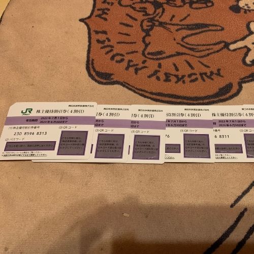 JR東日本株主優待券