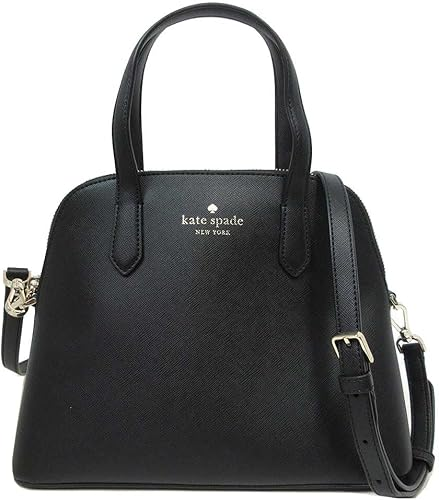 ケイトスペード ハンドバッグ サフィアーノ PVC スカイラー ミディアム ドーム サッチェル 2WAY 斜め掛け K8701 001 ブラック