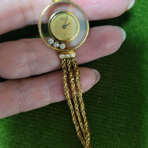 ショパール ハッピーダイヤモンド K18金無垢