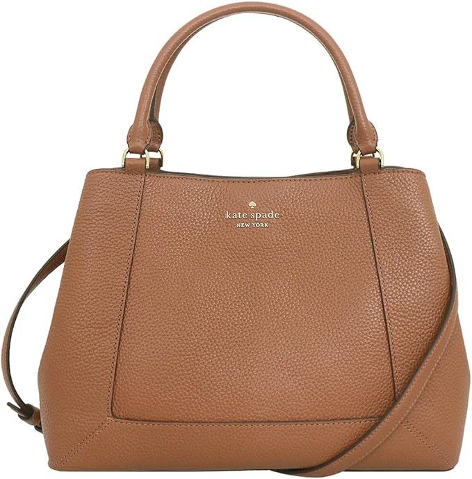 ケイトスペード ショルダーバッグ KH434 ウォームジンジャーブレッド レナ ぺブルド レザー サッチェル クロスボディー