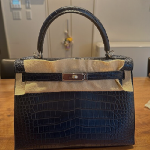 ケリー30クロコダイル　ダークカラートメコン　珍しい色