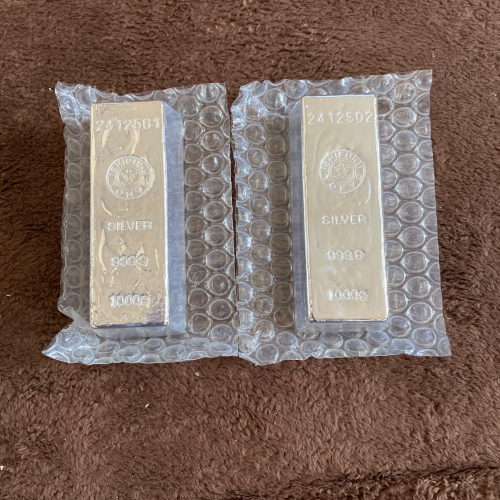 純銀 インゴット