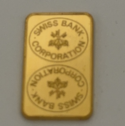 スイス銀行24金インゴット5g