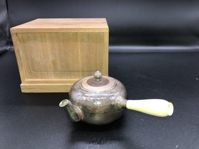 銀製 急須