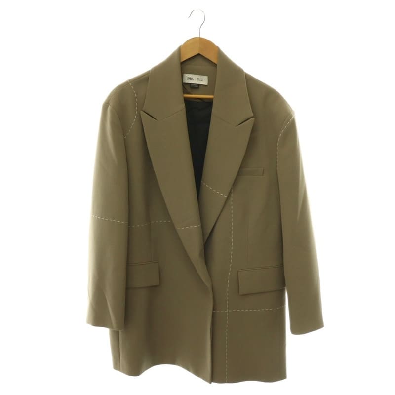 ZARA メゾンスペシャルコラボ オーバーサイズステッチジャケット