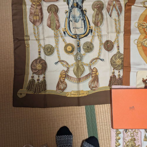 エルメス スカーフ カレ90×90