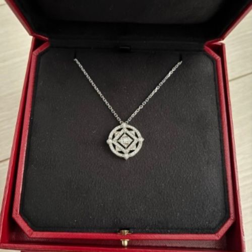 カルティエ インドミステリューズネックレス