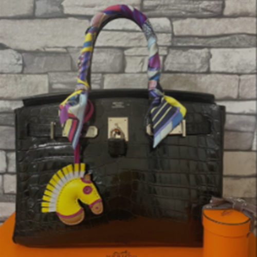 エルメス　バーキン30 クロコ　ニロティカス