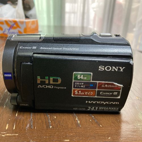 ソニーハンディビデオカメラ