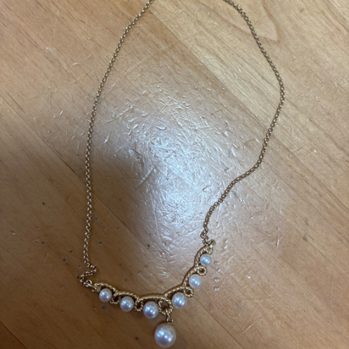 ミキモト　k18ネックレス