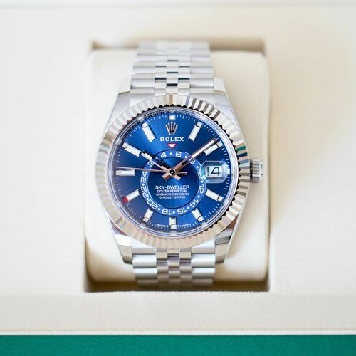 ロレックス スカイドゥエラー 336934 青文字盤 ジュビリーブレス