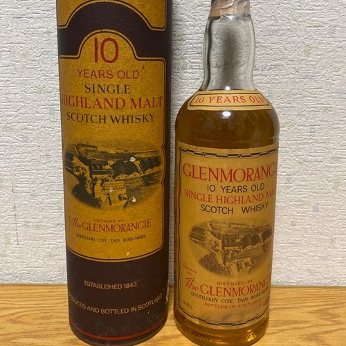 Glenmorangie グレンモーレンジ 10年 旧ボトル 43% 750ml