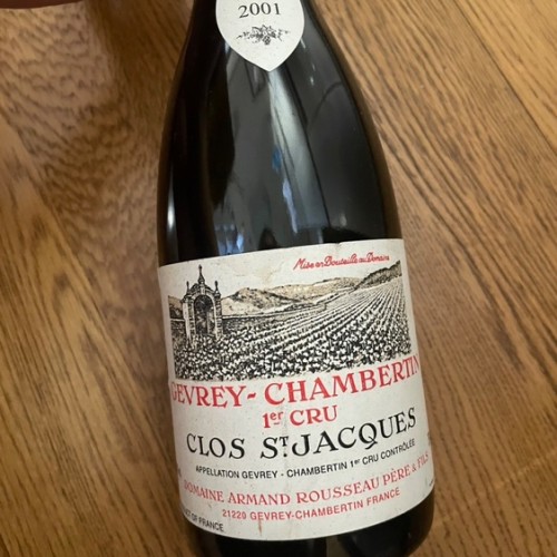 アルマン　ルソージュヴィレ　シャンベルタン　プルミエ　クリュ　クロサン　ジャック