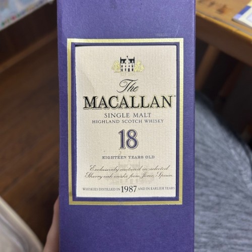 マッカラン18年　シングルモルト　1987
